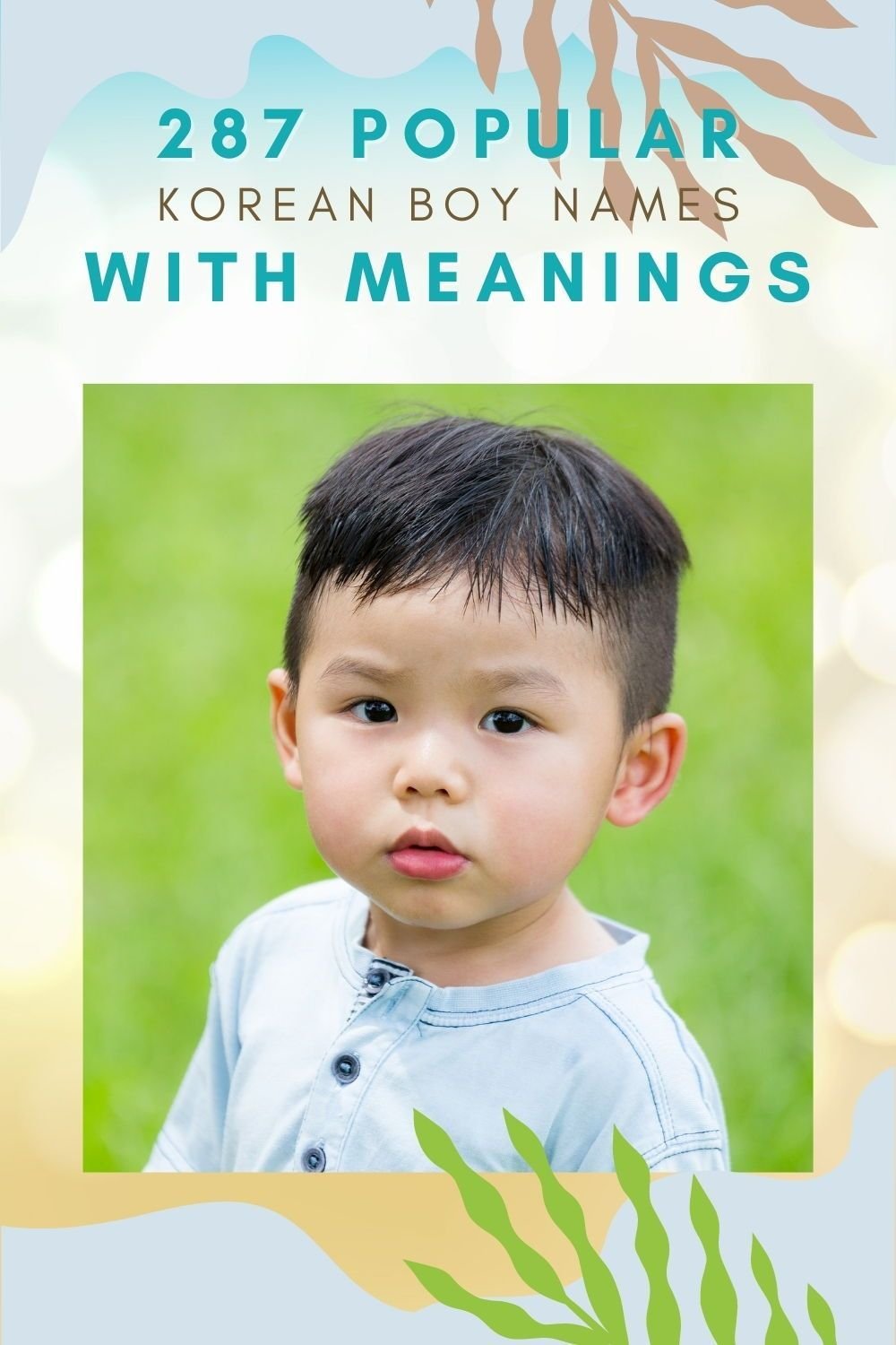 Popular & Auspicious Korean Male Names Blending Tradition And Modern Appeal